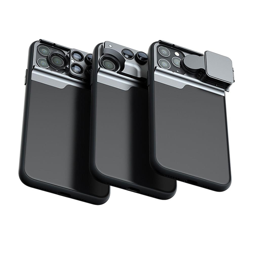 PHOLES Cell Phone Camera Lens Case with CPL Filter 10X Macro