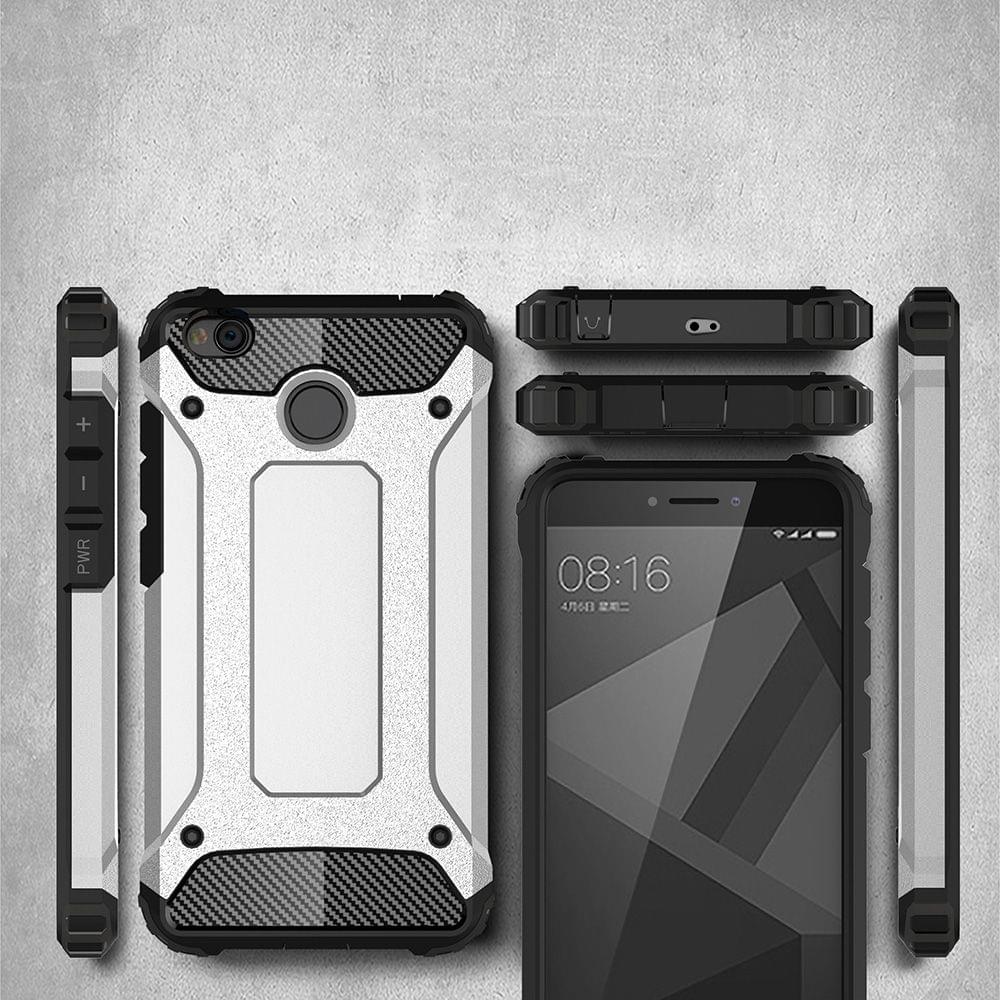 Uniqkart for Xiaomi Redmi 4X Case Slim Fit Dual Layer Hard Back Cover