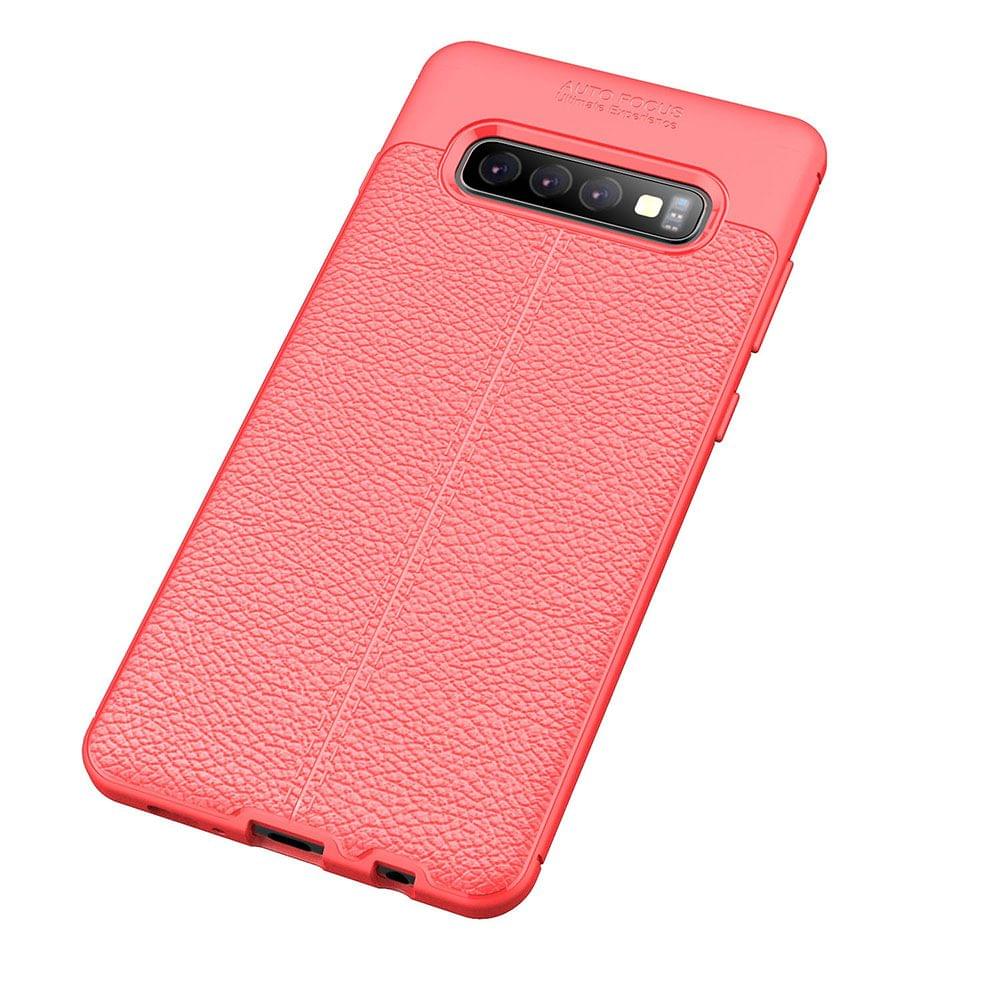 Phone Case Leather TPU Phone Protection Cover Simple - Samsung Galaxy S10 Plus