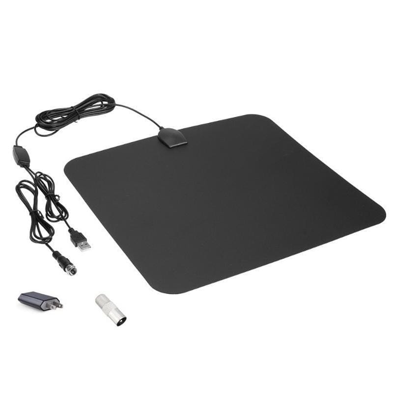 DVB-T2 ATSC 50 Miles Range 28dBi HD Digital Indoor Outdoor TV Antenna with 4m Coaxial Cable