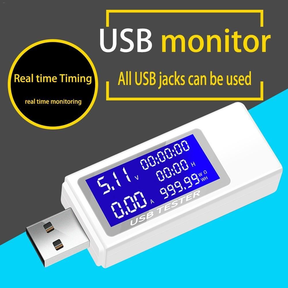 USB Current Voltage Tester Digital Display DC 4-30V 0-150W Testing Tools
