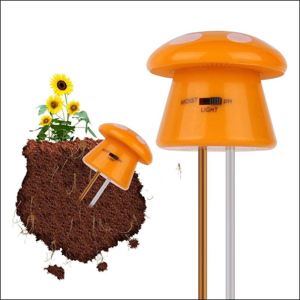 RZ96 Mini Soil PH Moisture Humidity Measuring PH Meter Soil Moisture Monitor Hygrometer Gardening Plant Farming Moisture Tester