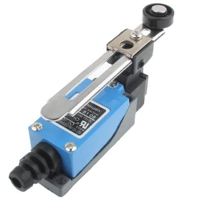 ME-8108 Rotary Adjustable Roller Lever Arm Mini Limit Switch (Blue)