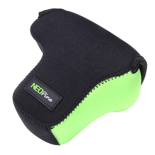 NEOpine Neoprene Shockproof Soft Case Bag with Hook for Fujifilm X-T10 Camera (Green)