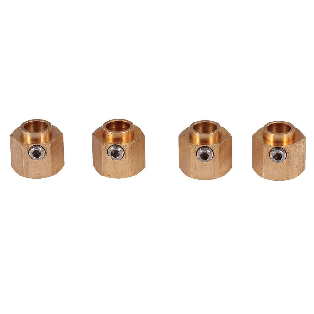 4PCS 12MM Hex Wheel Hubs Hexagonal Adapter for 1:10 RC