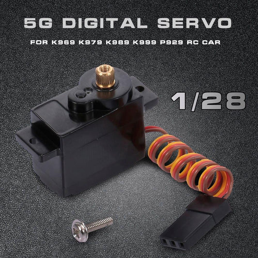 5g Digital Servo Car Servo High Torque Metal Gear for 1/28