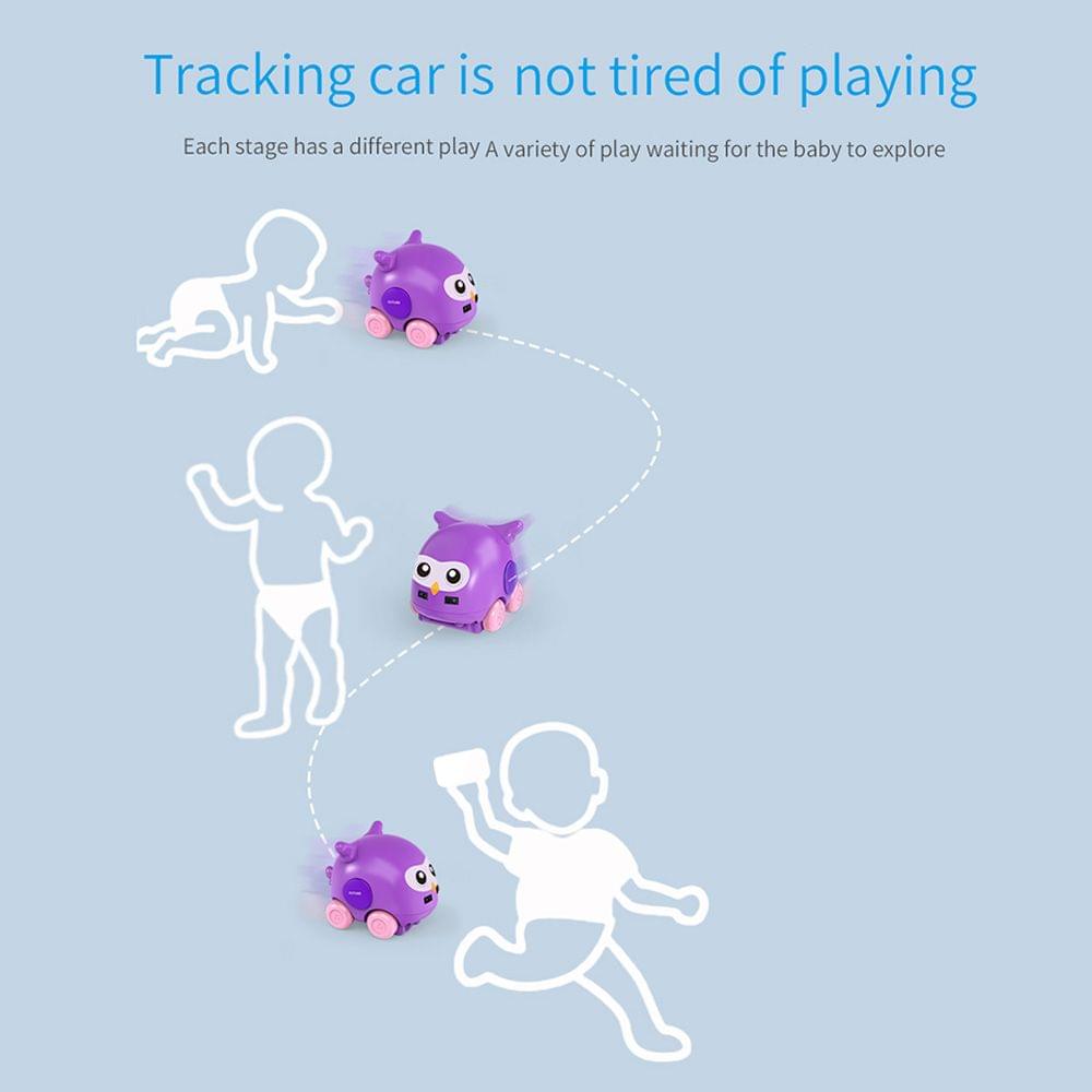 Cartoon Animal Car Hand Control Induction Following Smart - owl