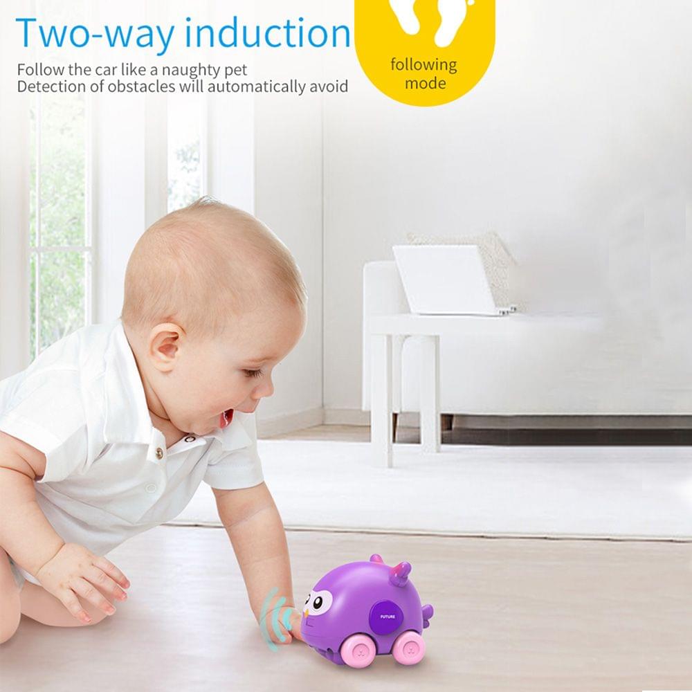 Cartoon Animal Car Hand Control Induction Following Smart - owl