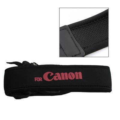 Sturdy SBR Digital Camera Strap for Canon (Black)