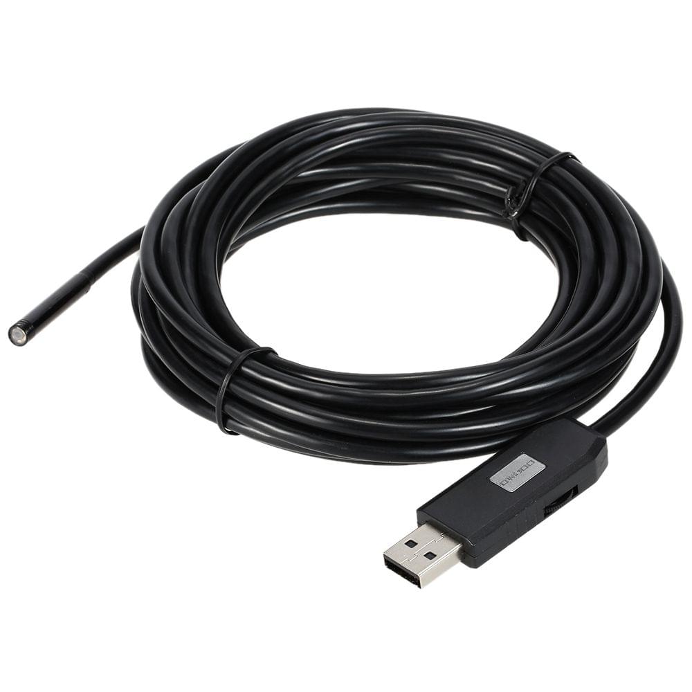 OWSOO  6 LED 7MM Lens Endoscope IP67 Waterproof Inspection - 5M