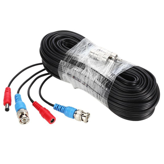 Video Power Siamese BNC Cable 65ft 20m for Analog AHD - 20m