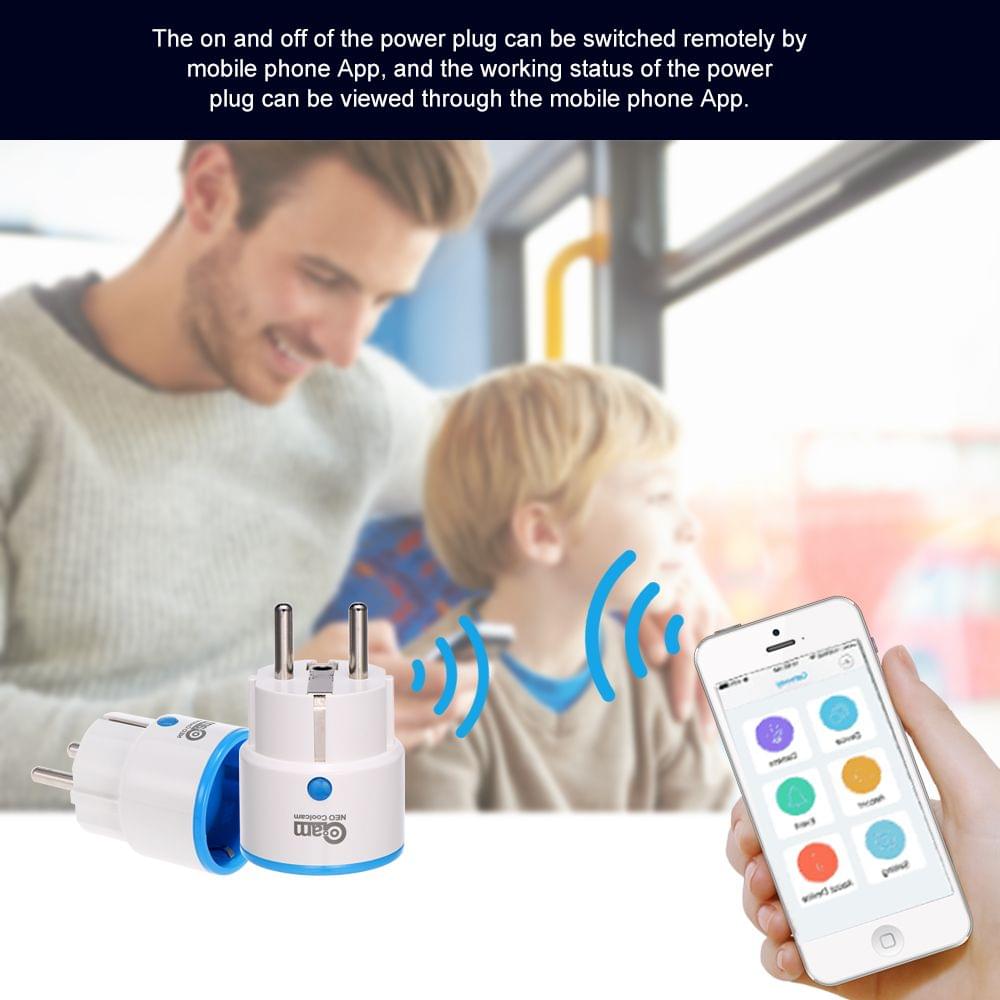 NEO Coolcam Z-wave EU Smart Power Plug Socket Compatible - EU Plug