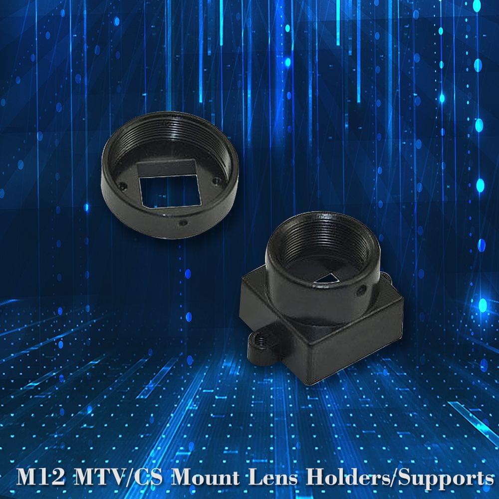 Mixed 1pcs M12 MTV & 1pcs CS Metal Lens Mount CCTV Security