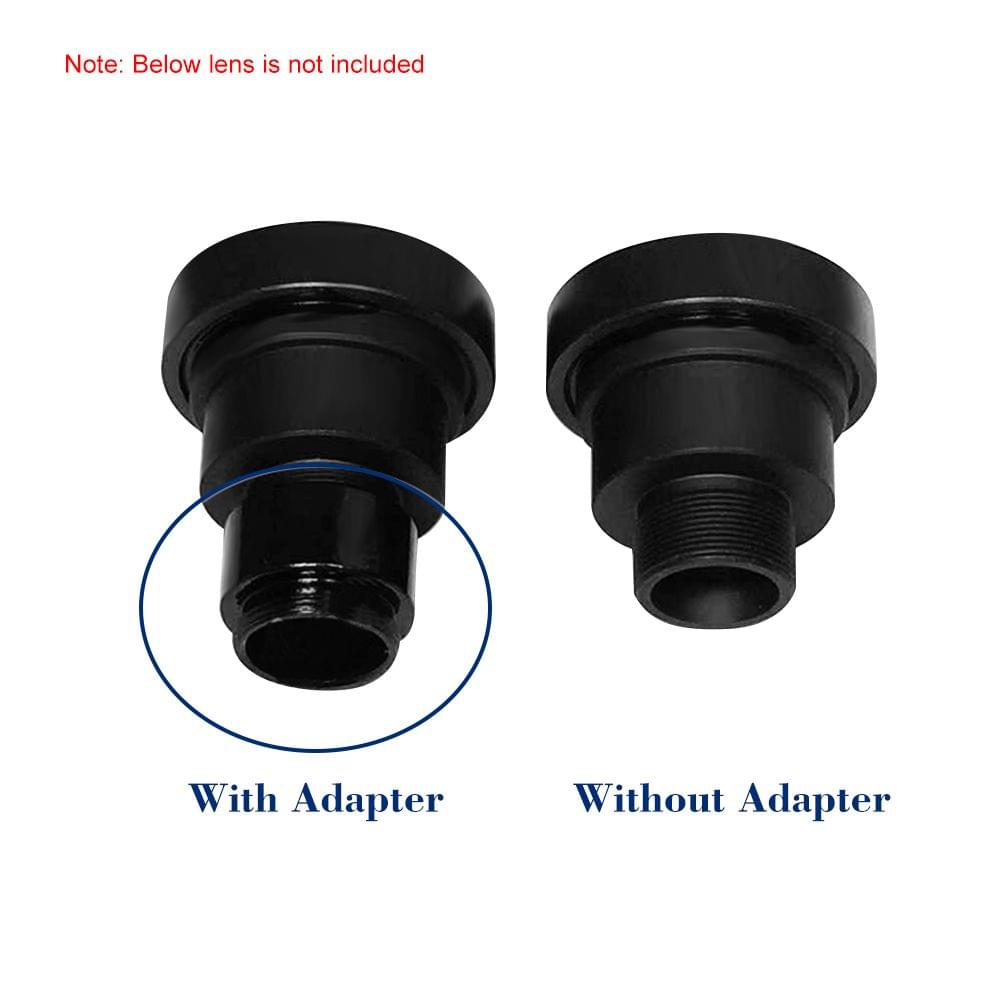 2PCS/Lot M12 Mount Thread Extension Adapter Zinc Alloy - 2pcs