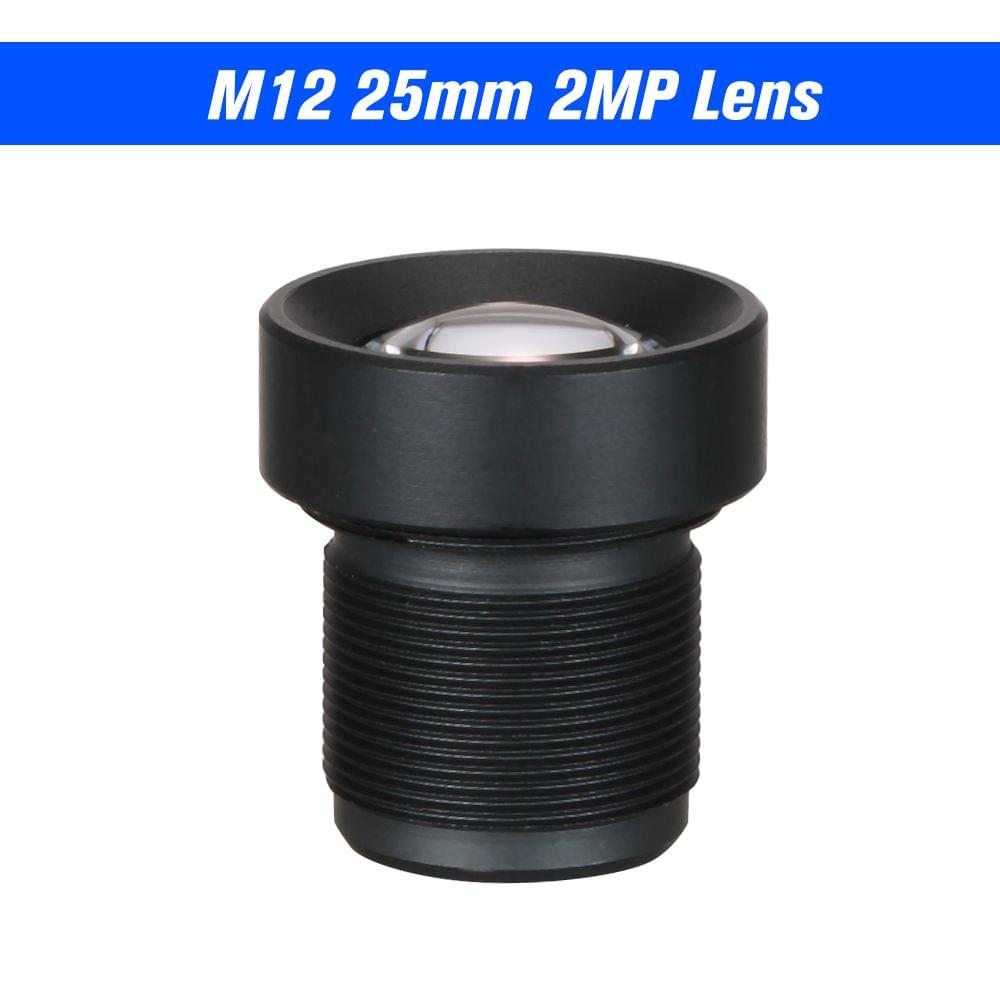 1/3" 25mm Lens CCTV Lens M12 Mount Lens Wide Viewing Angle