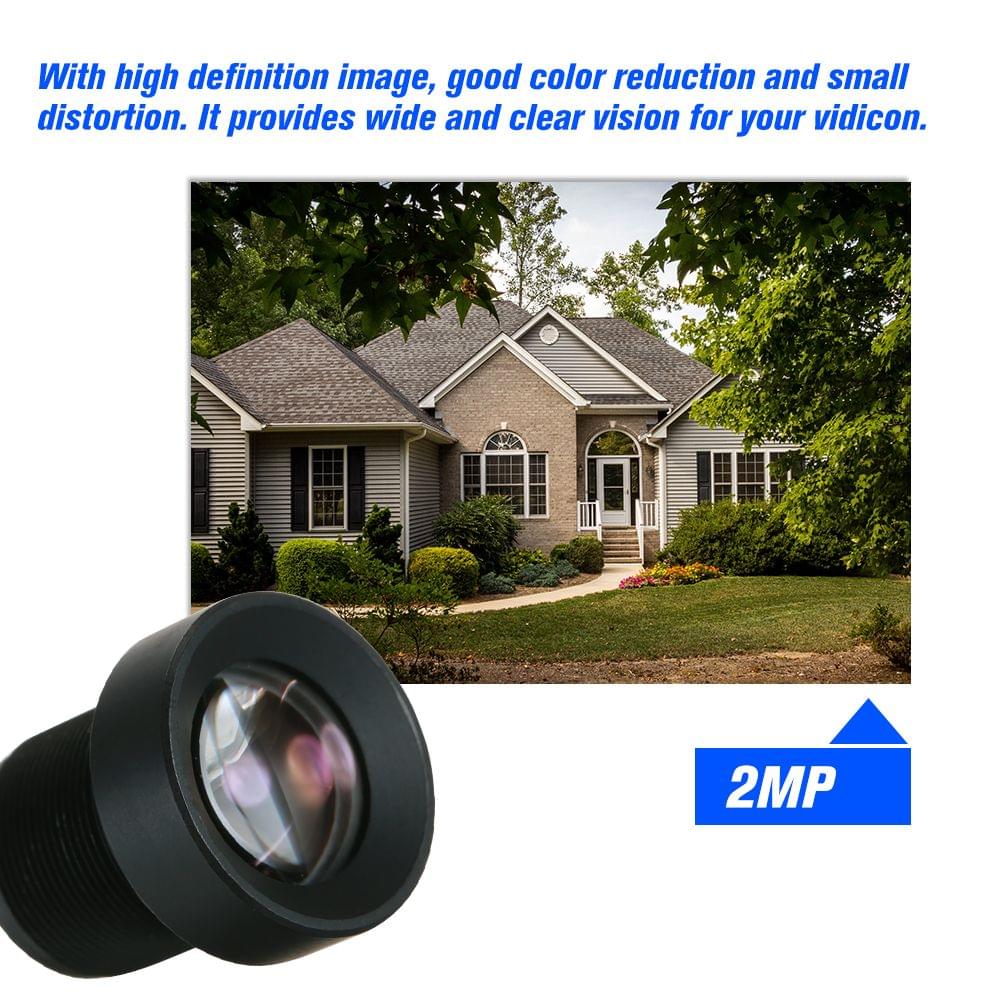 1/3" 25mm Lens CCTV Lens M12 Mount Lens Wide Viewing Angle