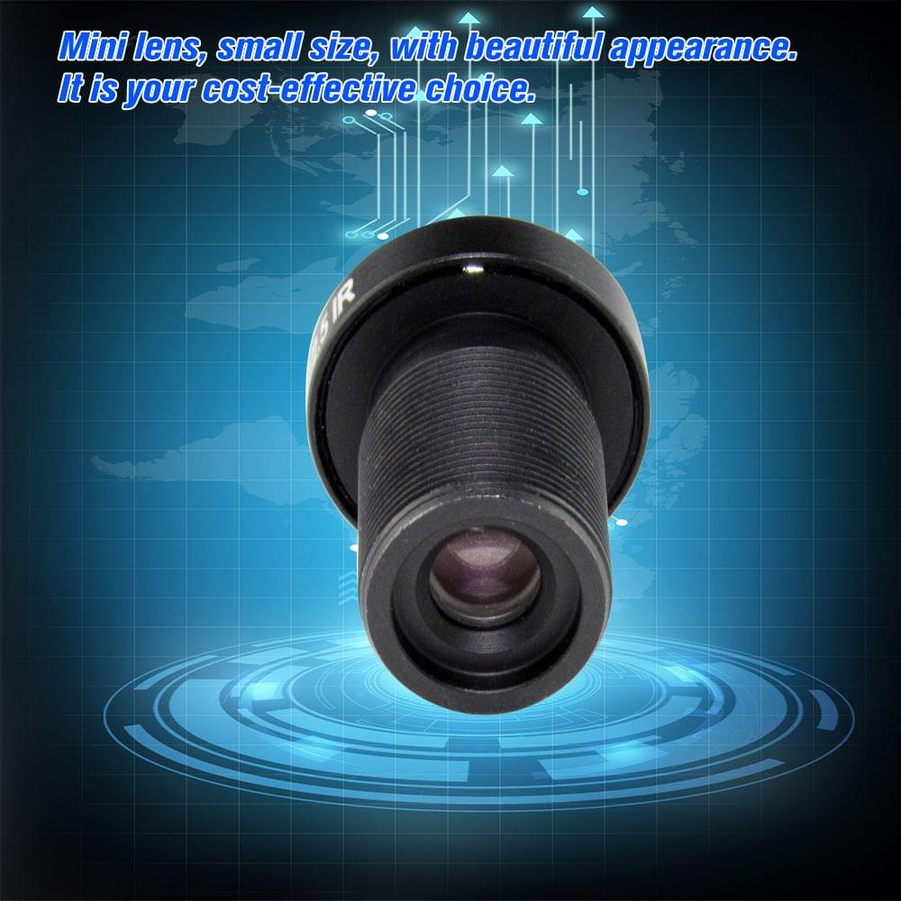 2.1mm Lens Fisheye CCTV Lens 1/2.5" HD 5.0 Megapixel For IP