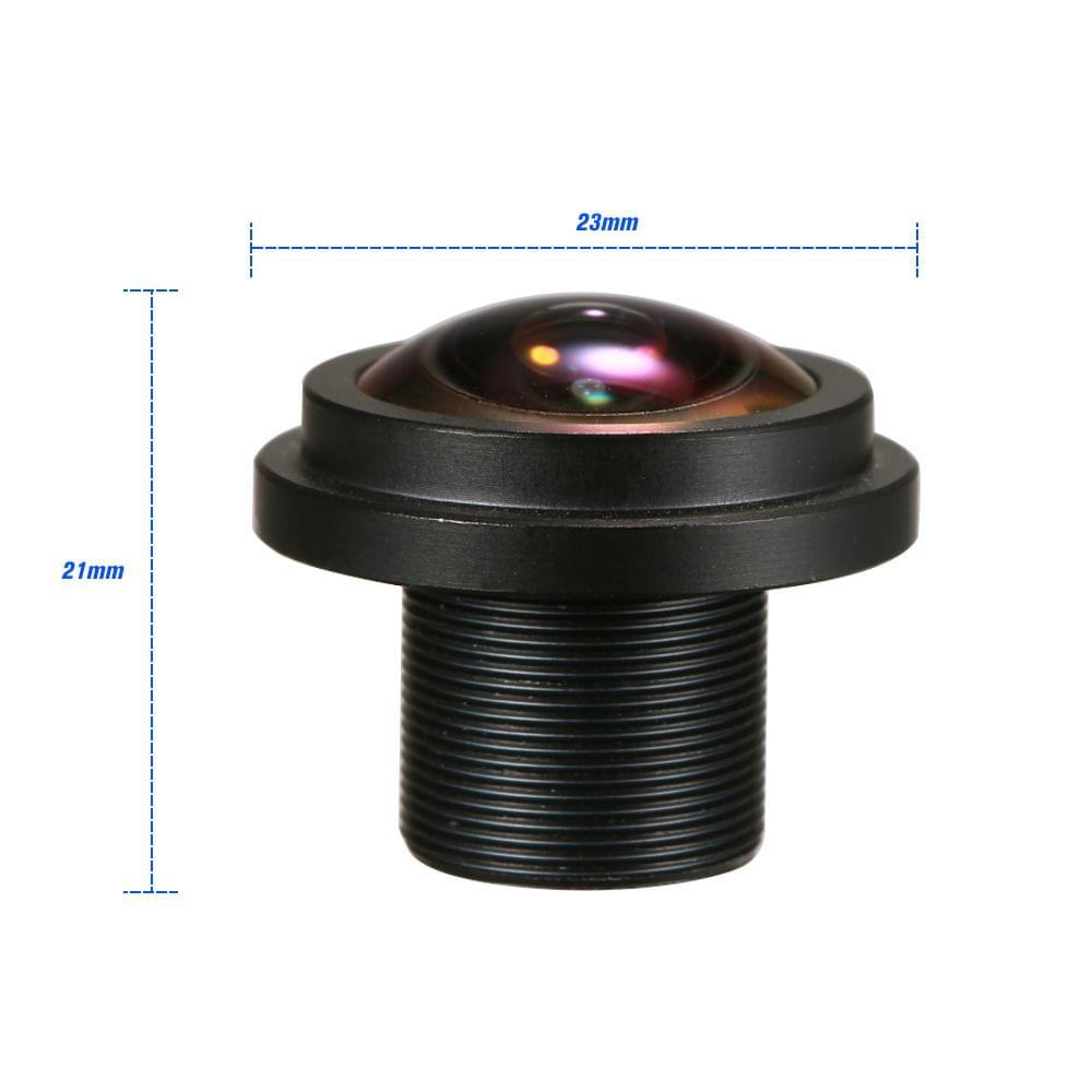 1.7mm Fisheye Lens HD 5.0 Megapixel M12 Mount 1/2.5" F2.0