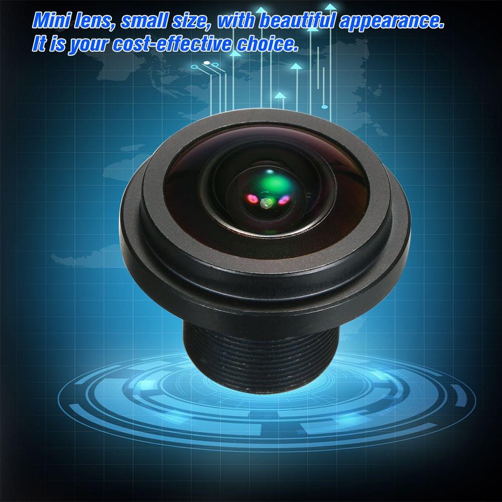 1.7mm Fisheye Lens HD 5.0 Megapixel M12 Mount 1/2.5" F2.0