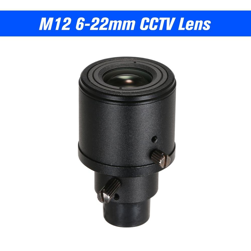 5.0 Megapixel Varifocal 6-22mm CCTV Camera Lens Manual Focus