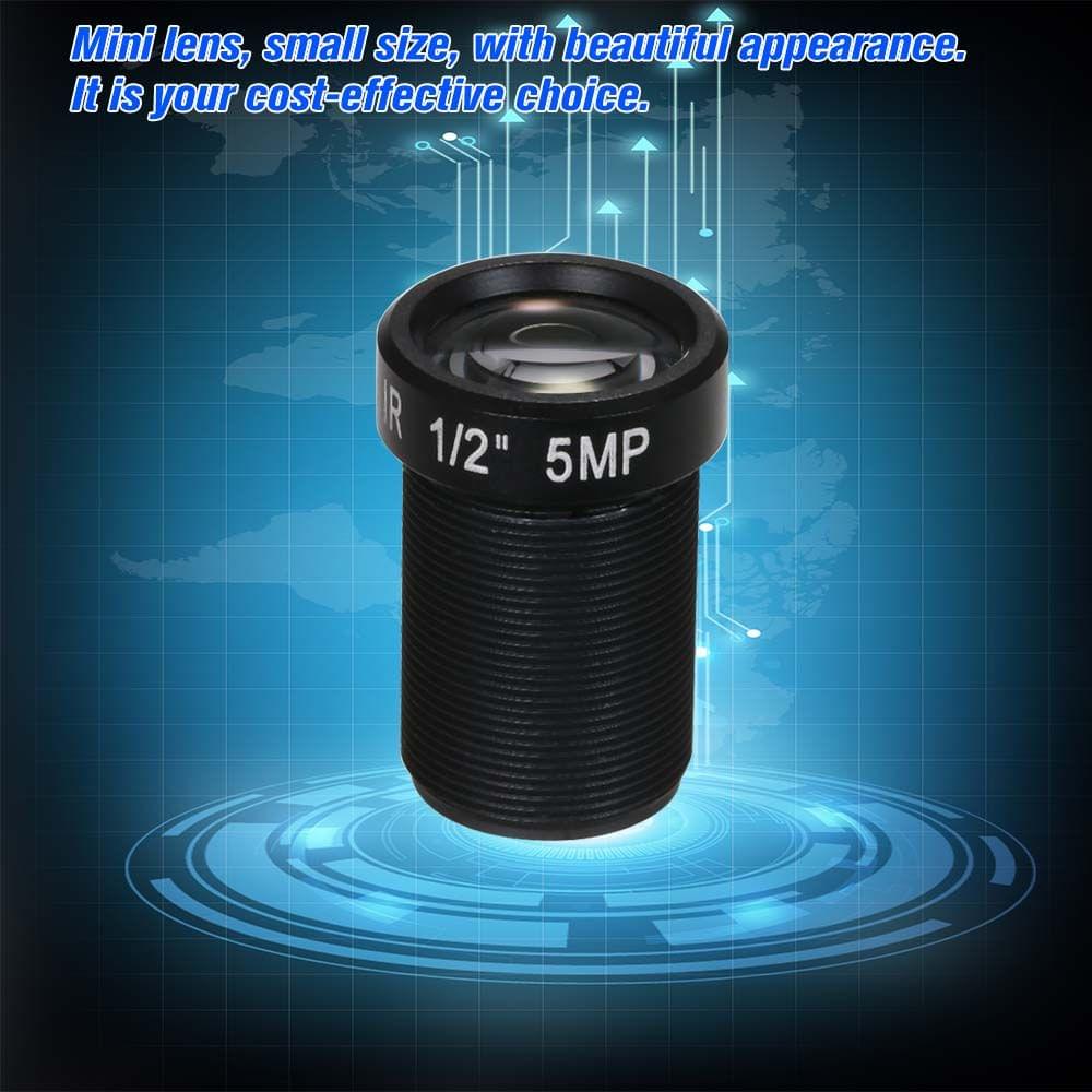 HD 5.0 Megapixel Action Camera Lens 25mm IR Lens M12 Mount