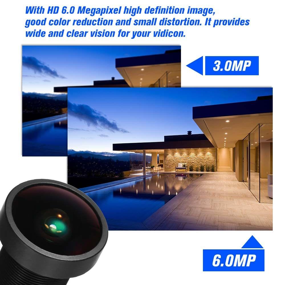 Starlight Lens 2.8mm CCTV MTV Board Lens HD 6.0 Megapixel