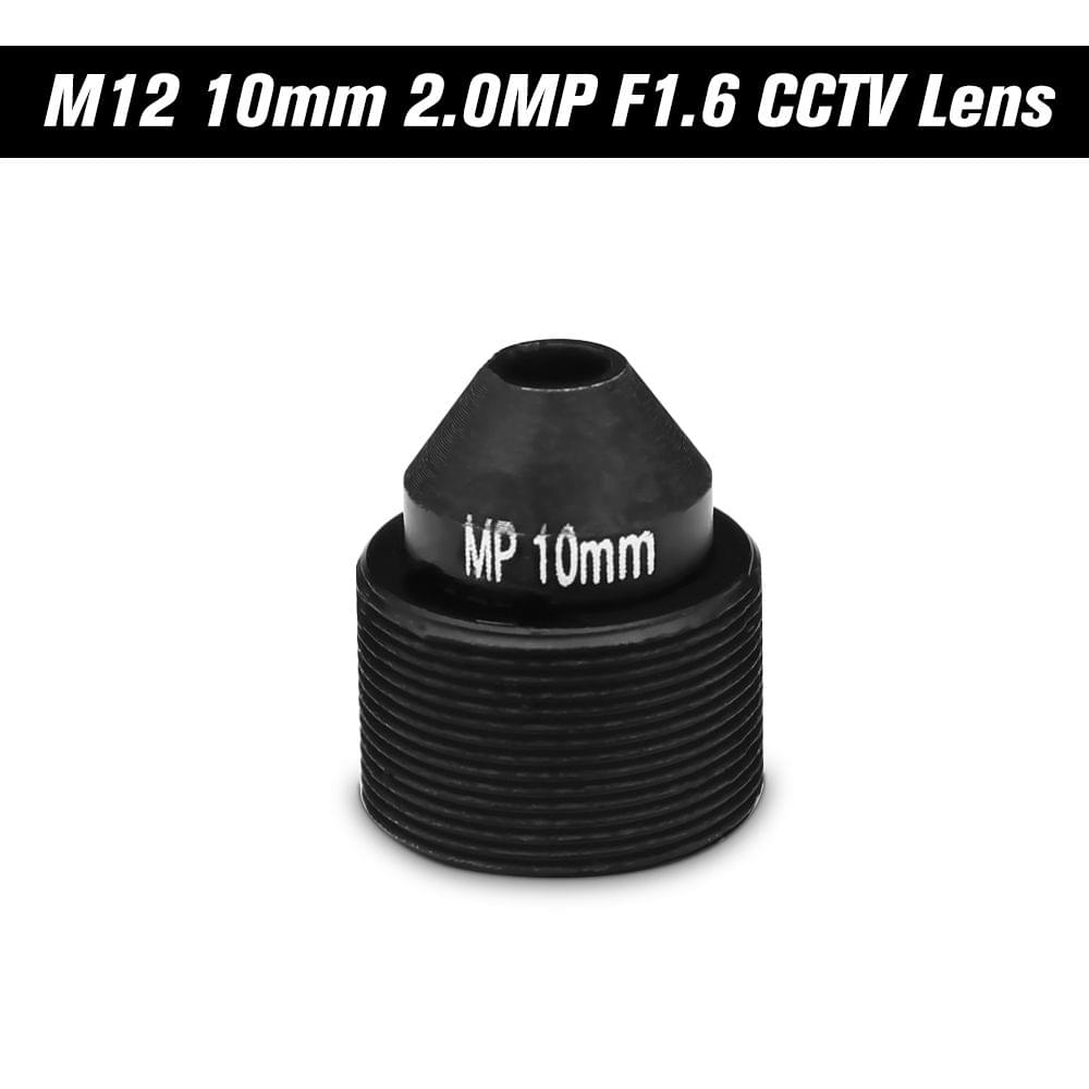 HD 2.0 Megapixel 10mm Lens M12 Pinhole Lens for CCTV