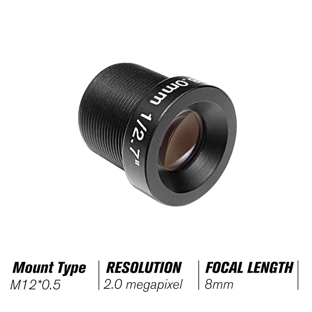 HD 2.0Megapixel 2MP 8mm M12 CCTV Board Lens IP Camera Lens