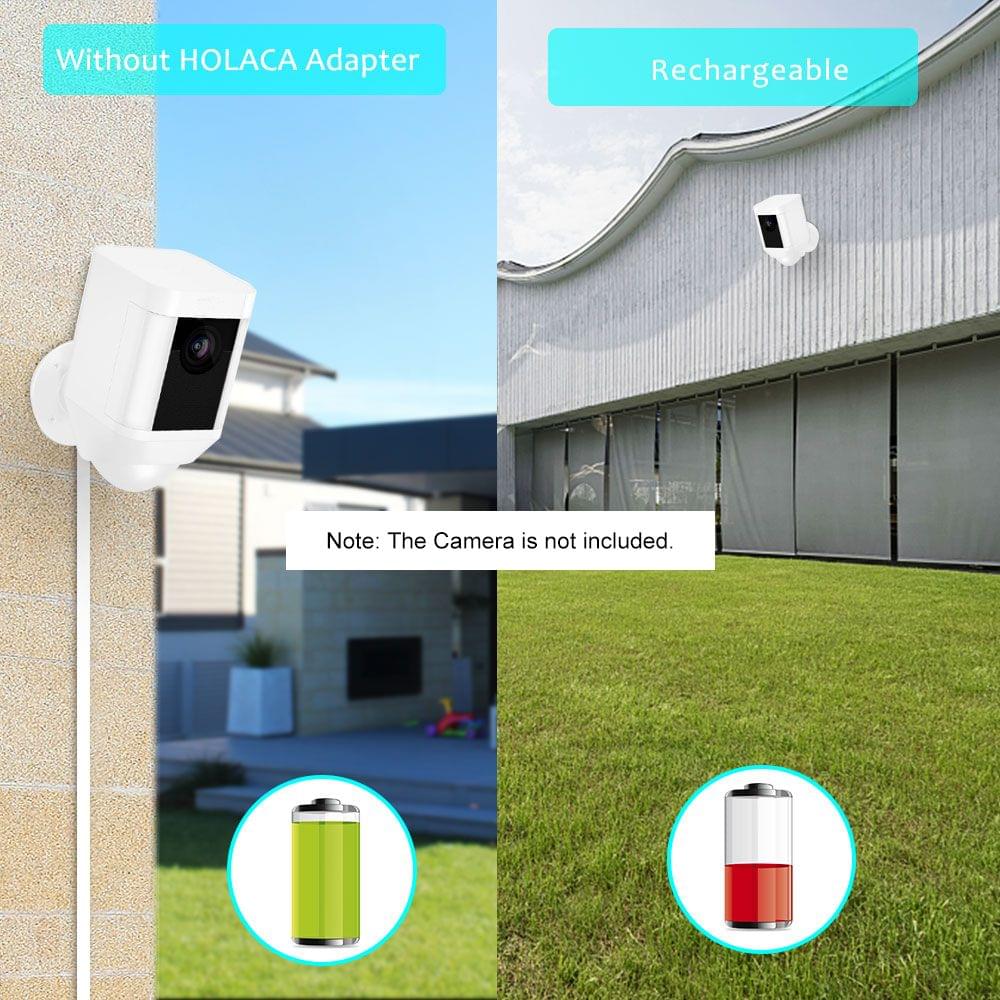 Weatherproof Outdoor Extension Power Adapter Charger Cable - 6m