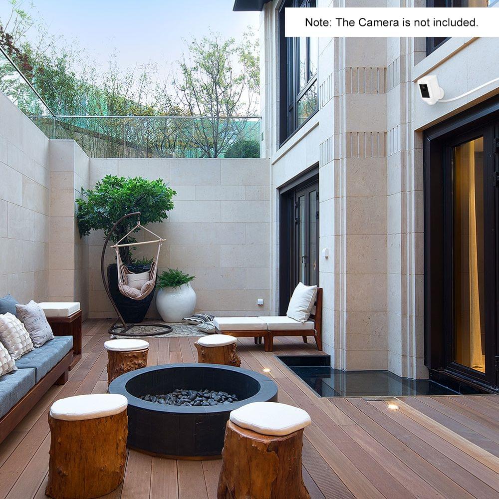 Weatherproof Outdoor Extension Power Adapter Charger Cable - 6m