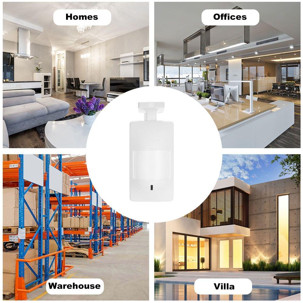 Anti-Pet PIR Motion Sensor Wired Alarm Dual Infrared
