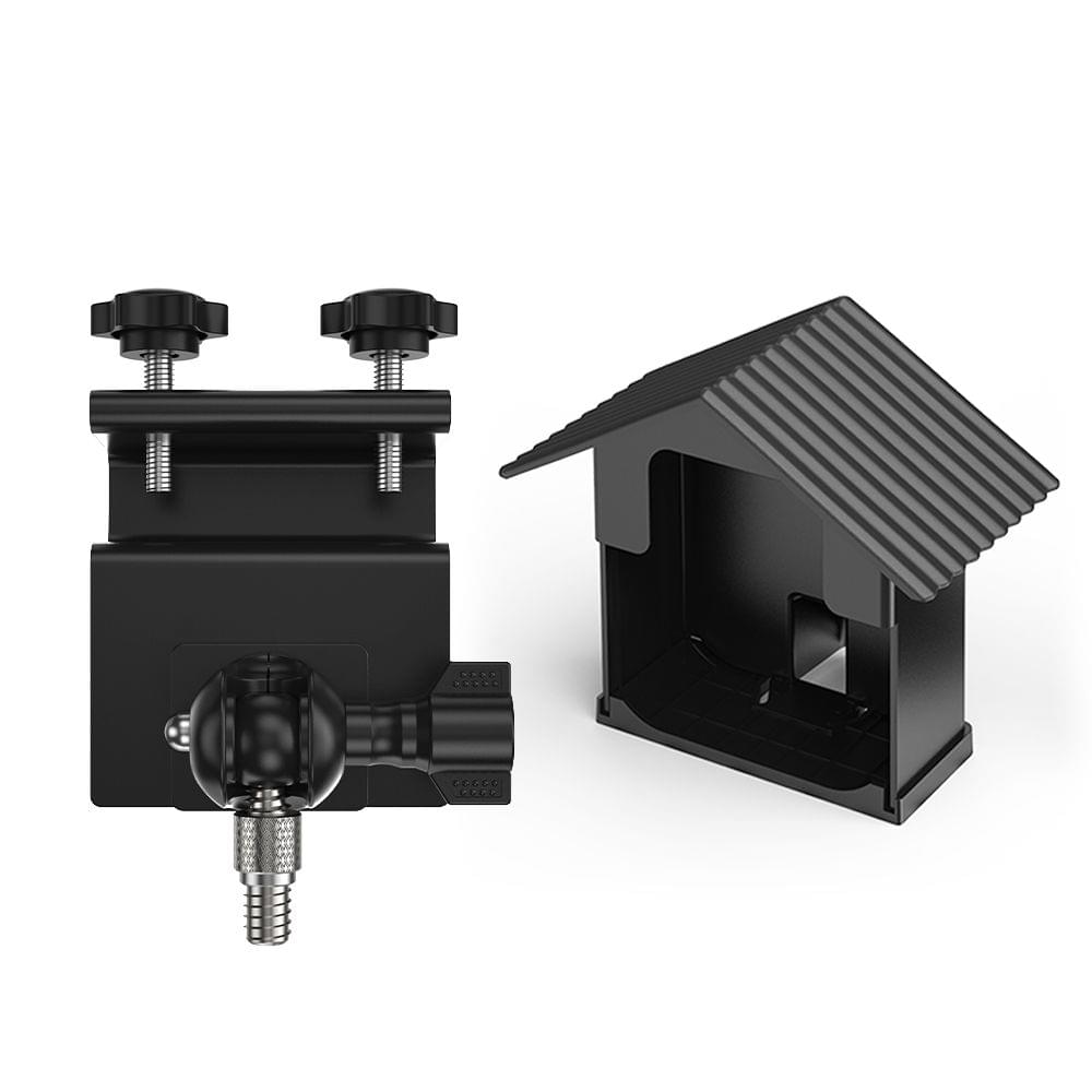 Gutter Mount Bracket Protective Adjustable Mount with - 1PCS