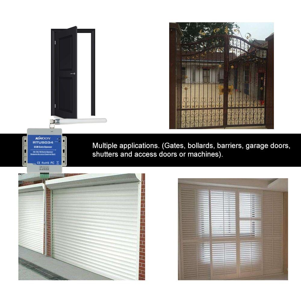 KKmoon? GSM Door Gate Opener Remote Relay Switch Free Call