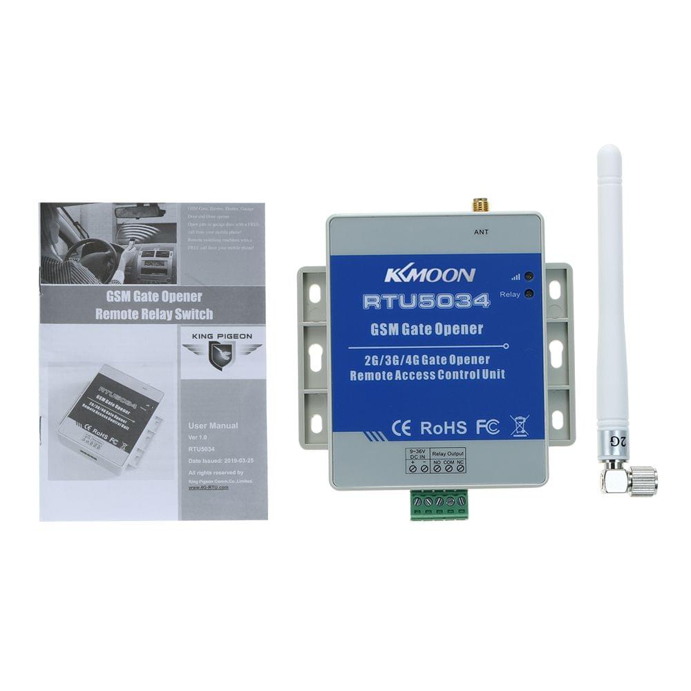 KKmoon? GSM Door Gate Opener Remote Relay Switch Free Call
