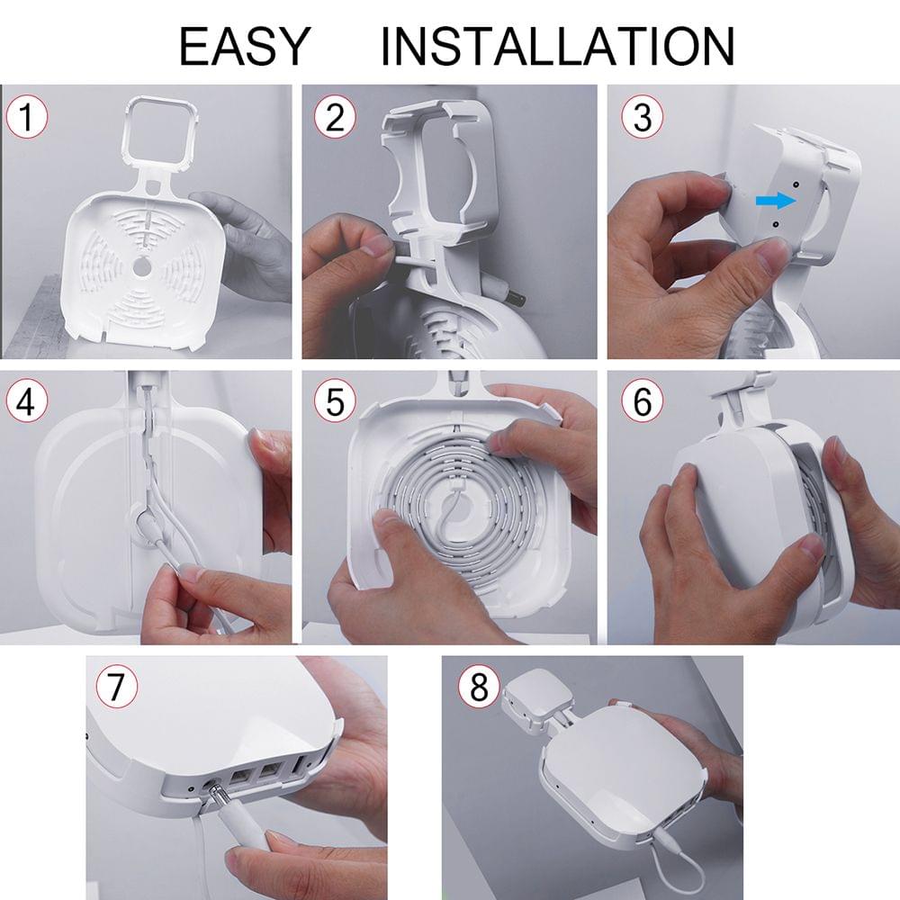 3pcs DF-1026 Wall Mount Holder Wall Mount Holder Stand - 3pcs