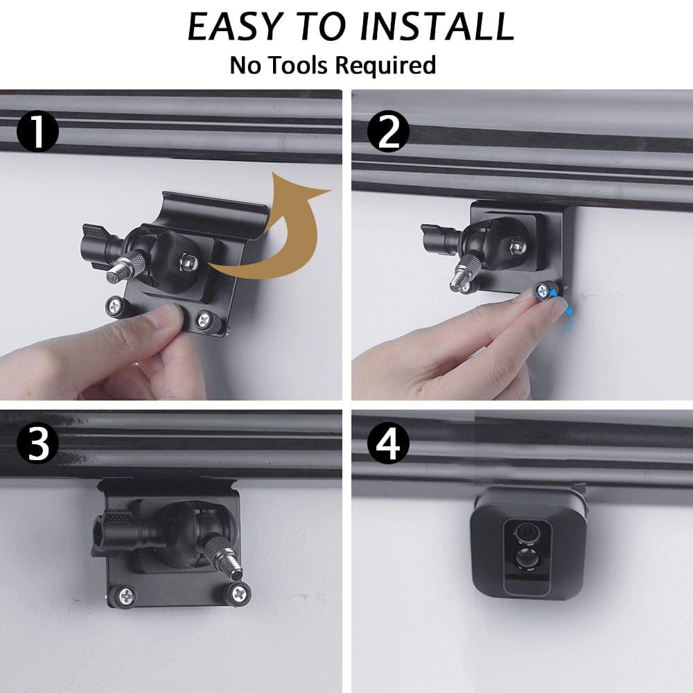 2 Pack, Wall Plate Gutter Mount for Blink XT & Blink XT2 - 2