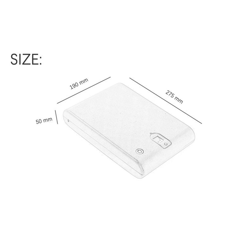 Fingerprint Safes Portable Security Box Car Safebox Pistol