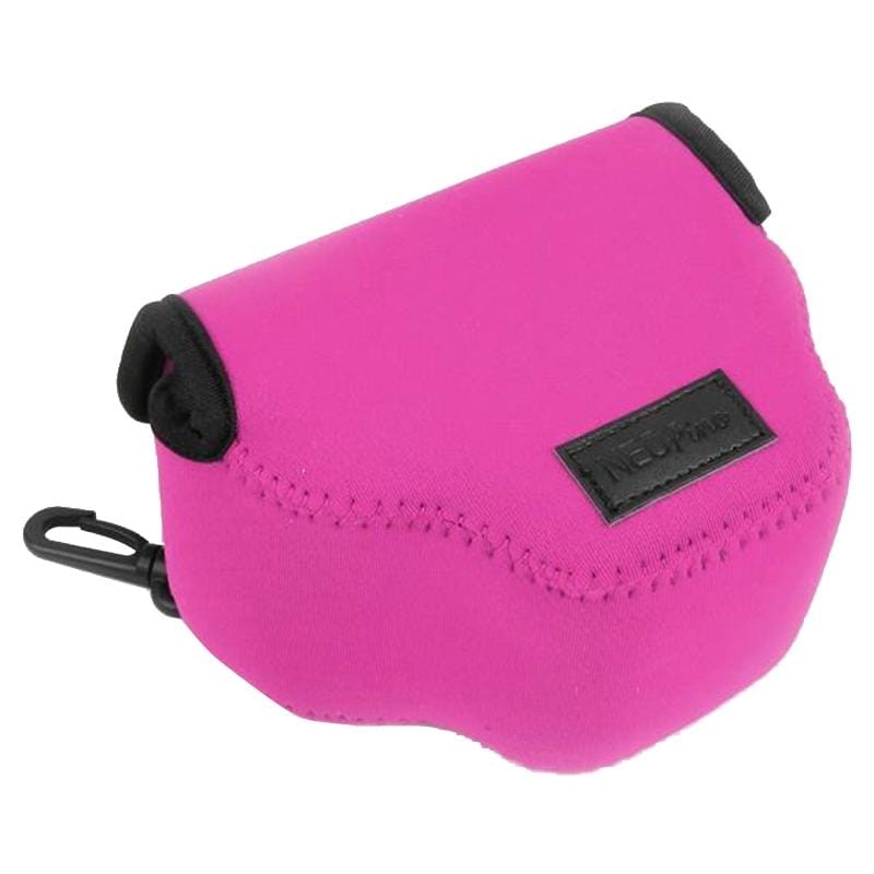 NEOpine Neoprene Shockproof Soft Case Bag with Hook for Canon SX510 Camera (Magenta)