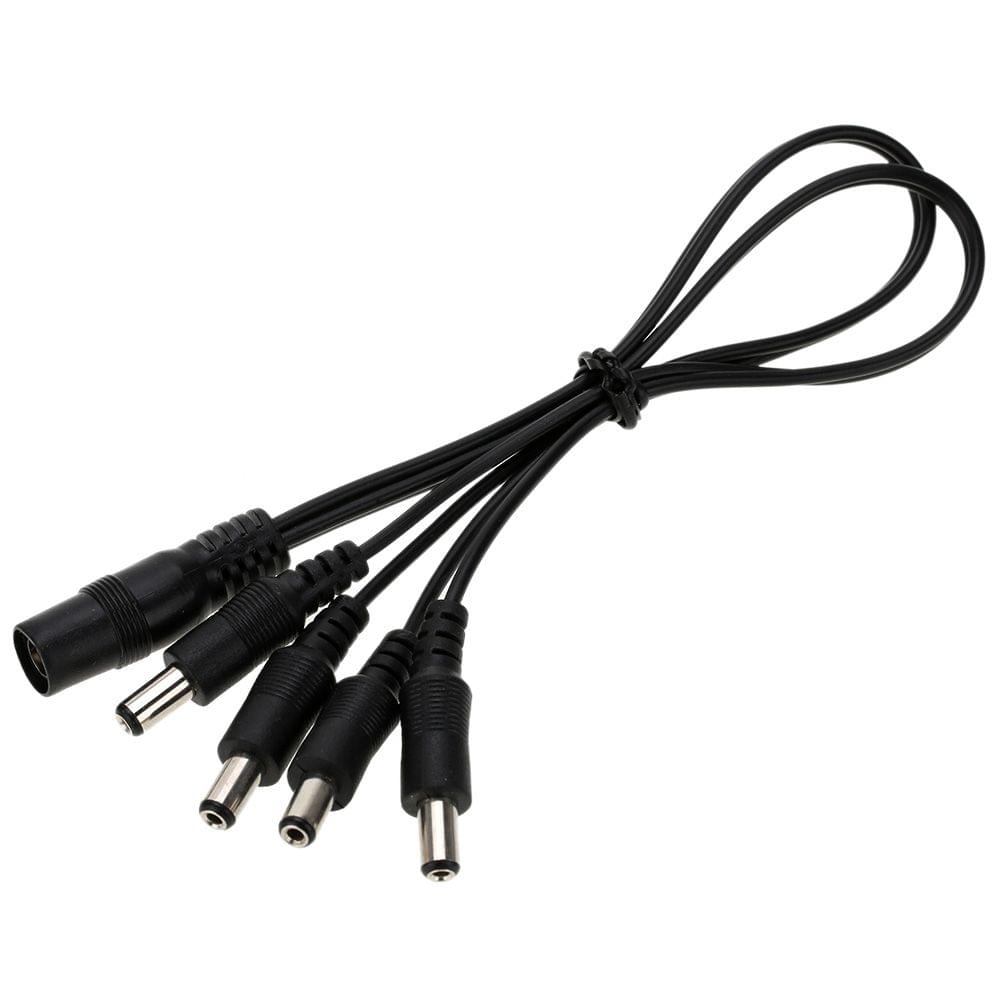 DC 1 to 4 Power Split Splitter Cable 5.5*2.1mm for CCTV