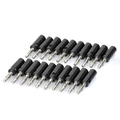 Loudspeaker Cable Banana Plugs Connectors, Red (Style2)