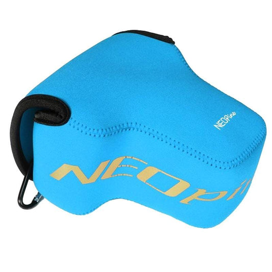 NEOpine Neoprene Shockproof Soft Case Bag with Hook for Nikon P900s Camera (Blue)