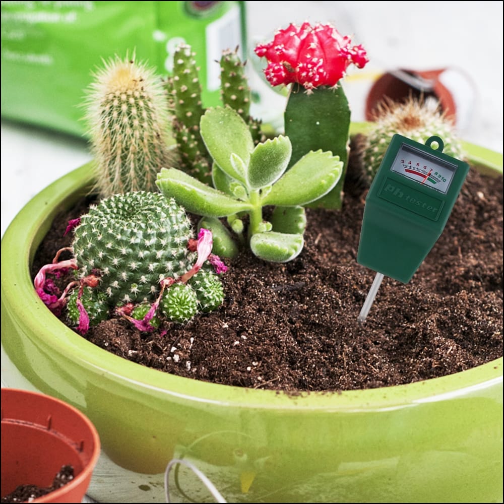 RZ92 Soil Moisture Meter Humidity Hygrometer Measure PH Meter Soil Moisture Monitor Gardening Plant Farming Light Sunlight Tester