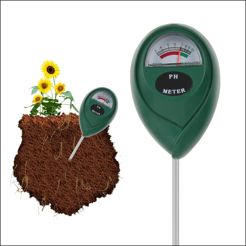 RZ101 Mini Soil PH Moisture Humidity Measuring PH Meter Soil Moisture Monitor Hygrometer Gardening Plant Farming Moisture Tester