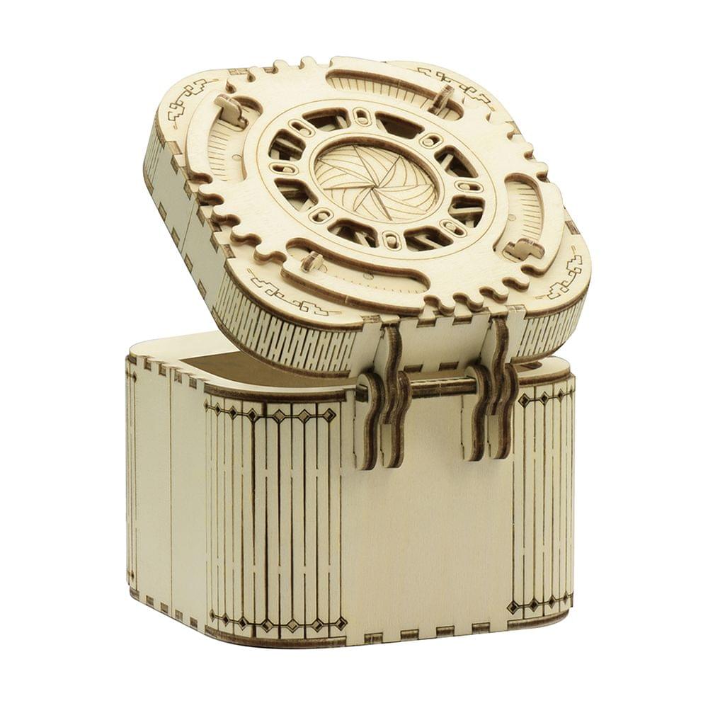 DIY Music Box 3D Puzzle-Model Wooden Music Box Educational