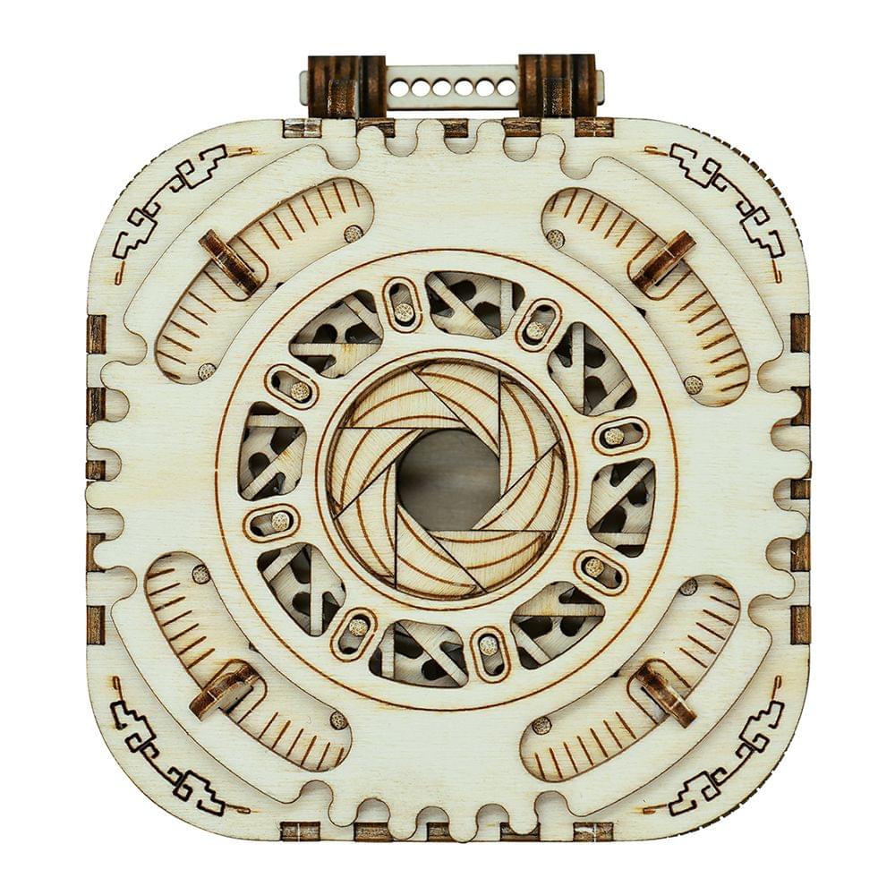 DIY Music Box 3D Puzzle-Model Wooden Music Box Educational