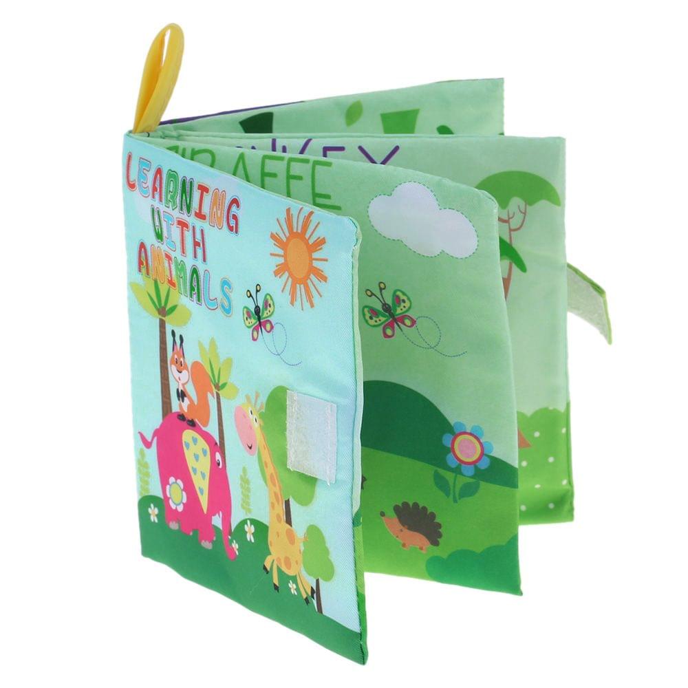 Coolplay Baby's First Fabric Book Washable Soft Cloth Book