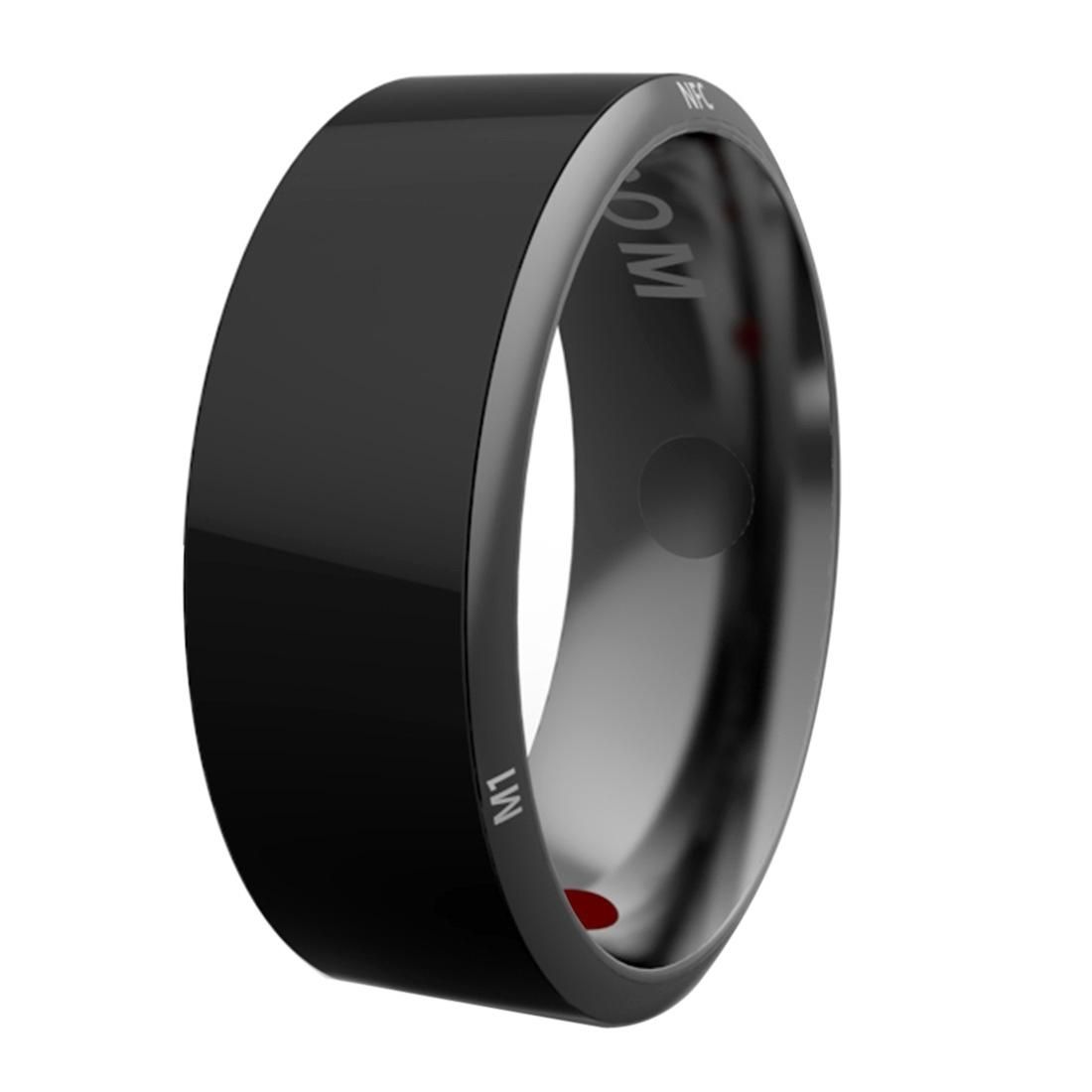 JAKCOM R3 Metallic Glass Smart Ring, Waterproof & Dustproof, Health Tracker, Wireless Sharing, Inner Perimeter: 62.8mm