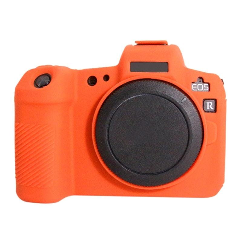 PULUZ Soft Silicone Protective Case for Canon EOS R (Orange)
