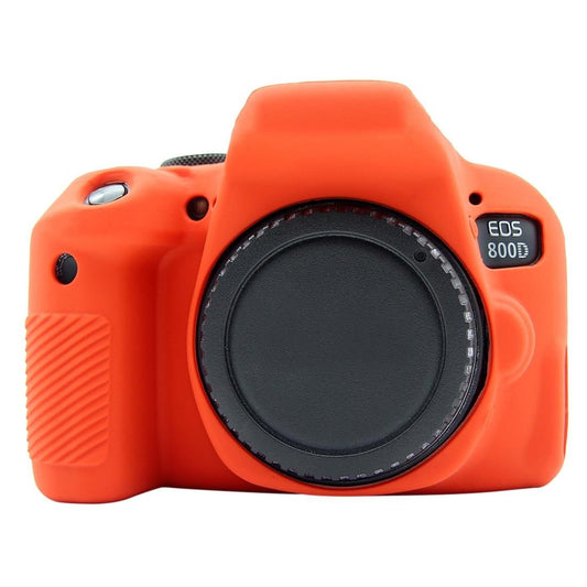 PULUZ Soft Silicone Protective Case for Canon EOS 800D (Red)