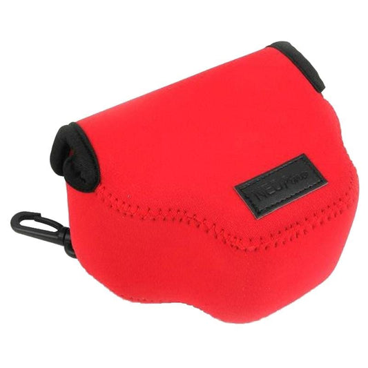 NEOpine Neoprene Shockproof Soft Case Bag with Hook for Canon SX510 Camera (Red)